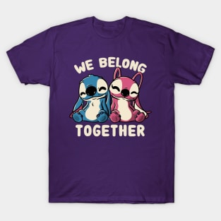 We Belong Together Cute Lover Gift T-Shirt